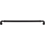 Top Knobs TK891BLK Brixton 18" Center to Center Appliance Pull Flat Black