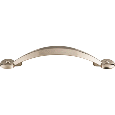 Top Knobs M1905 Angle 3 3/4" Center to Center Bar Pull Polished Nickel