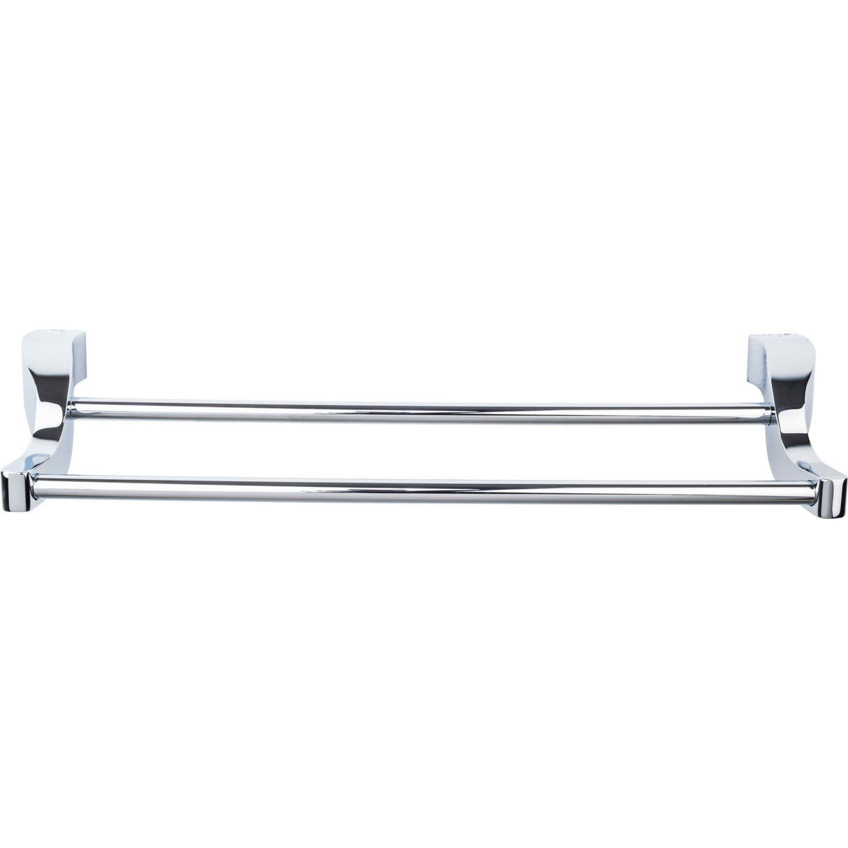 Top Knobs AQ11 Aqua Bath Towel Bar 30 Inch Double Brushed Bronze