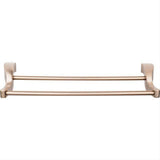 Top Knobs AQ11BB AQ11 Aqua Bath Towel Bar 30 Inch Double Brushed Bronze