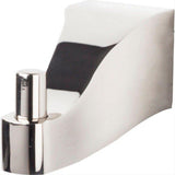 Top Knobs AQ1PN AQ1 Aqua Bath Single Robe Hook Polished Nickel