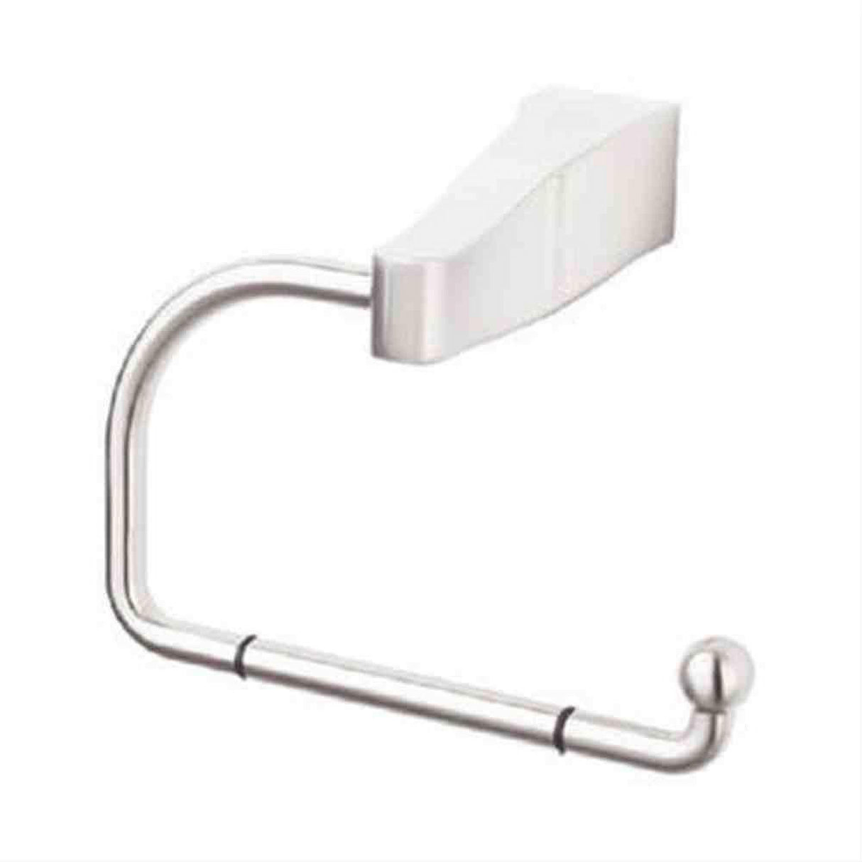 Top Knobs AQ4BSN Aqua Bath Euro Toilet Paper Holder Brushed Satin Nickel