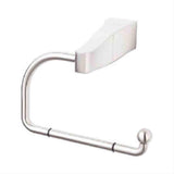 Top Knobs AQ4BSN Aqua Bath Euro Toilet Paper Holder Brushed Satin Nickel