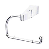 Top Knobs AQ4PC Aqua Bath Euro Toilet Paper Holder Polished Chrome
