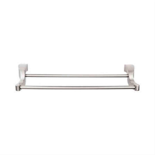 Top Knobs AQ9BSN AQ9 Aqua Bath Towel Bar 24" Double Brushed Satin Nickel