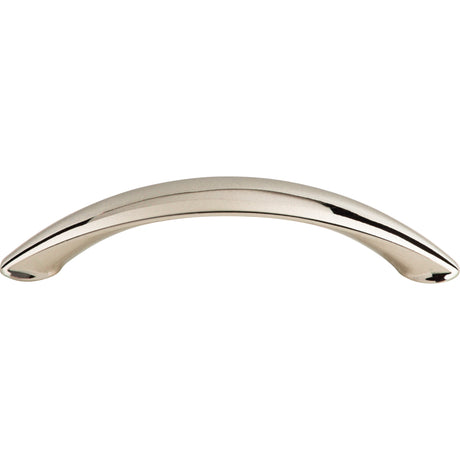 Top Knobs M1927 Arc 4" Center to Center Bar Pull Polished Nickel