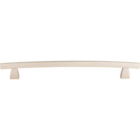 Top Knobs TK5BSN Arched 8" Center to Center Bar Pull Brushed Satin Nickel