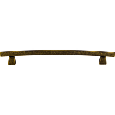 Top Knobs TK5GBZ Arched 8" Center to Center Bar Pull German Bronze