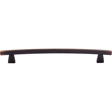 Top Knobs TK5TB Arched 8" Center to Center Bar Pull Tuscan Bronze