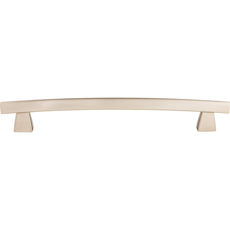 Top Knobs TK7BSN Arched 12" Center to Center Appliance Pull Brushed Satin Nickel