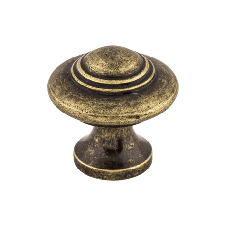 Top Knobs M16 Ascot 1 1/4" Diameter Round Knob German Bronze