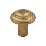 Top Knobs Aspen Button Cabinet Knob 1-1/4"