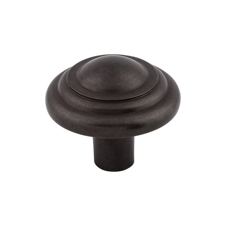 Top Knobs M1477 Aspen Button 1 3/4" Diameter Round Knob Medium Bronze