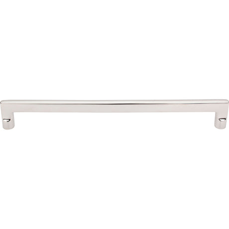 Top Knobs M1986 Aspen II Flat Sided 18" Center to Center Appliance Pull Polished Nickel