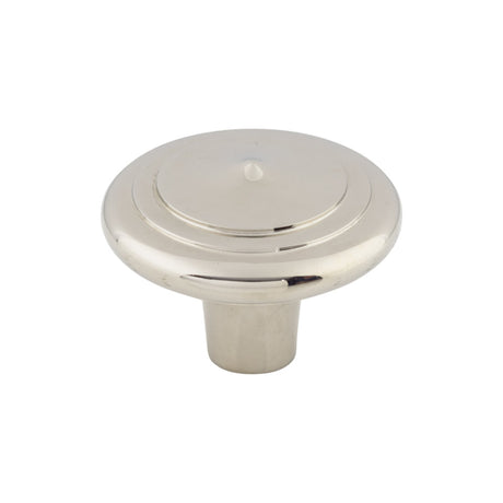 Top Knobs M2049 Aspen II Peak 2" Diameter Round Knob Polished Nickel