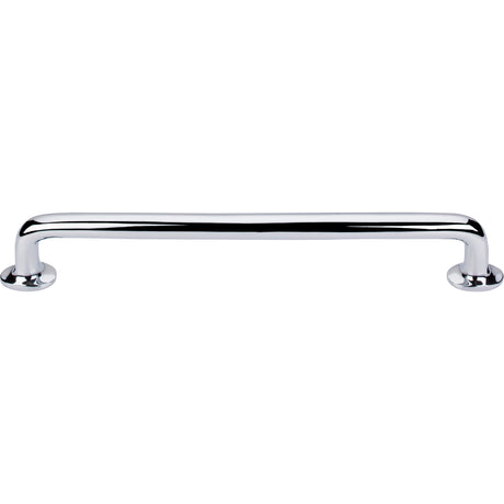 Top Knobs M2000 Aspen II Rounded 18" Center to Center Appliance Pull Polished Chrome