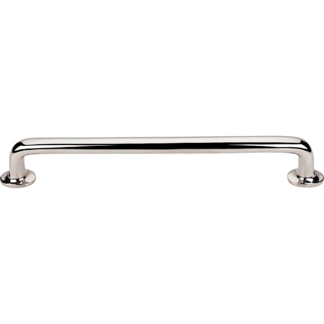 Top Knobs M2001 Aspen II Rounded 18" Center to Center Appliance Pull Polished Nickel