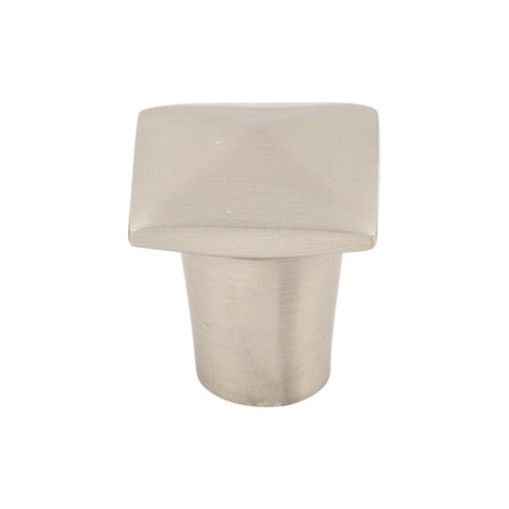 Top Knobs M2056 Aspen II 7/8" Length Square Knob Brushed Satin Nickel