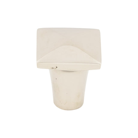 Top Knobs M2058 Aspen II 7/8" Length Square Knob Polished Nickel