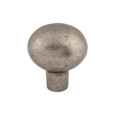 Top Knobs M1530 Aspen Large Egg 1 7/16" Length Oval Knob Silicon Bronze Light