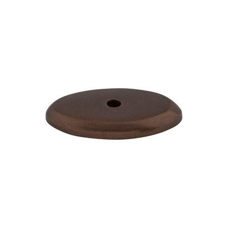 Top Knobs M1438 Aspen Oval Knob Backplate Mahogany Bronze