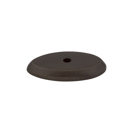 Top Knobs M1437 Aspen Oval Knob Backplate Medium Bronze