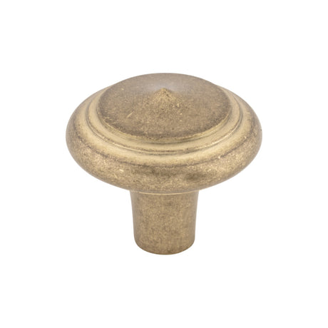 Top Knobs M1491 Aspen Peak 1 5/8" Diameter Round Knob Light Bronze