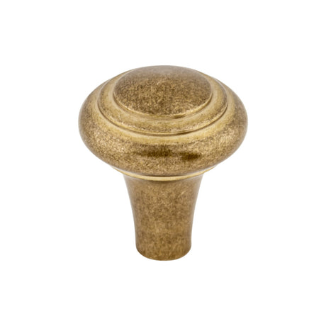 Top Knobs M1481 Aspen Peak 1" Diameter Round Knob Light Bronze
