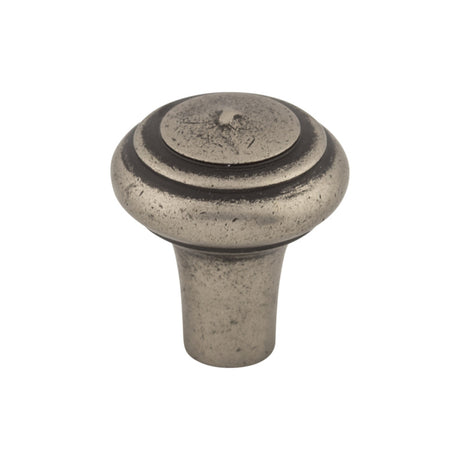 Top Knobs M1480 Aspen Peak 1" Diameter Round Knob Silicon Bronze Light