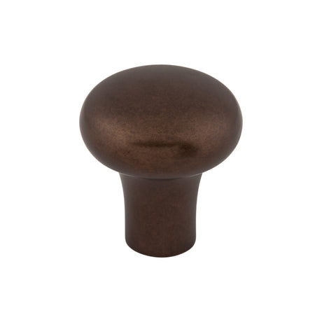Top Knobs M1553 Aspen Round 1 1/8" Diameter Round Knob Mahogany Bronze