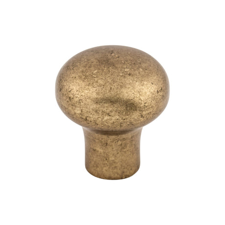 Top Knobs M1546 Aspen Round 7/8" Diameter Round Knob Light Bronze