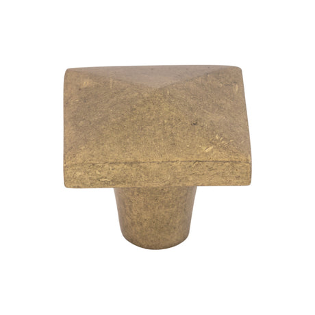 Top Knobs M1521 Aspen 1 1/2" Length Square Knob Light Bronze