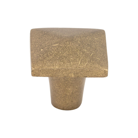 Top Knobs M1516 Aspen 1 1/4" Length Square Knob Light Bronze