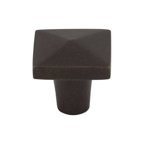 Top Knobs M1517 Aspen 1 1/4" Length Square Knob Medium Bronze