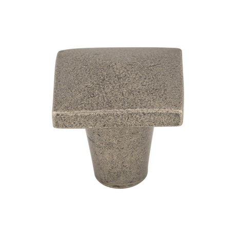 Top Knobs M1515 Aspen 1 1/4" Length Square Knob Silicon Bronze Light