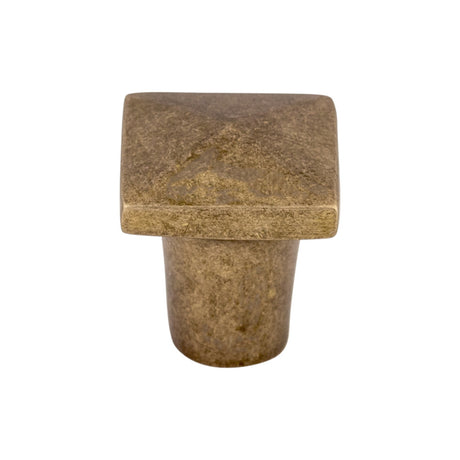 Top Knobs M1506 Aspen 3/4" Length Square Knob Light Bronze