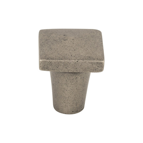 Top Knobs M1510 Aspen 7/8" Length Square Knob Silicon Bronze Light