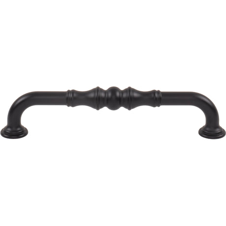 Top Knobs TK3433BLK Bayridge 6 5/16" Center to Center Bar Pull Flat Black