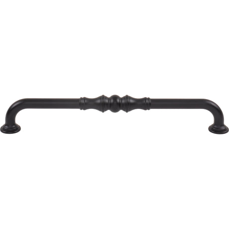 Top Knobs TK3435BLK Bayridge 8 13/16" Center to Center Bar Pull Flat Black