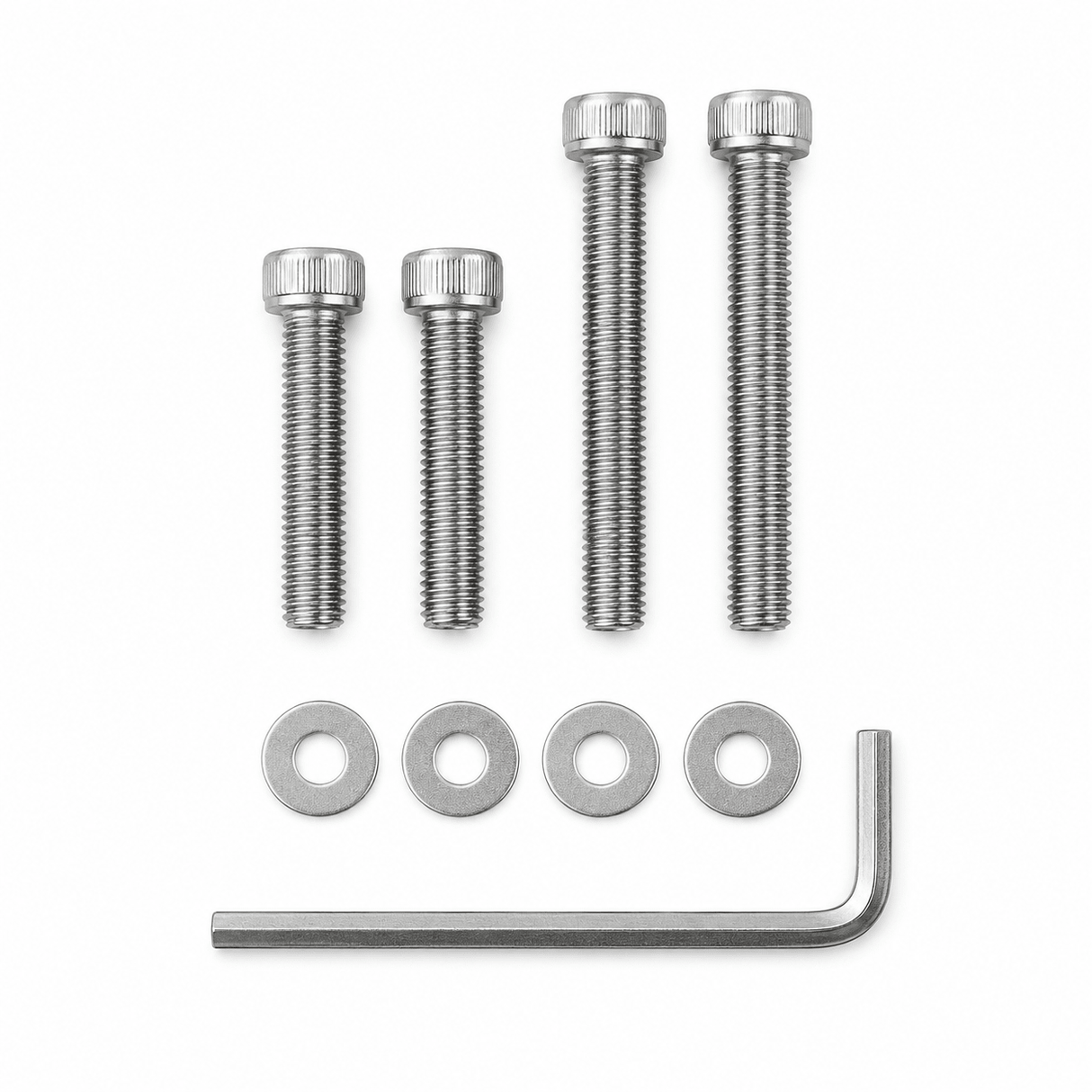 Top Knobs BB Screw Pack M5-28mm (2) & M5-55mm (2), 1 Allen Key & Washers
