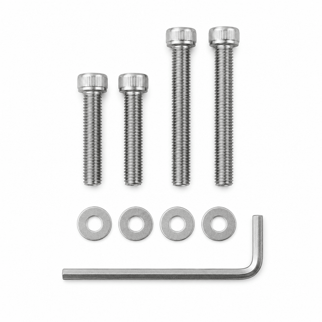 Top Knobs BB Screw Pack M5-28mm (2) & M5-55mm (2), 1 Allen Key & Washers