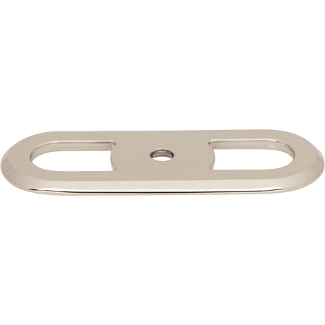Top Knobs TK3351PN Brockwell 2 3/4" Center to Center Pull Backplate Polished Nickel