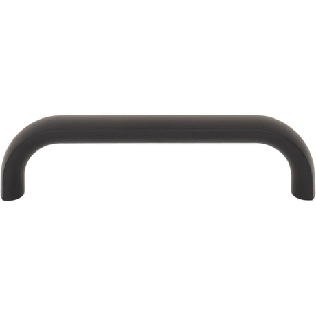 Top Knobs TK3342BLK Brockwell 3 3/4" Center to Center Bar Pull Flat Black