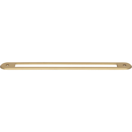 Top Knobs TK3355HB Brockwell 7 9/16" Center to Center Pull Backplate Honey Bronze