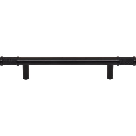Top Knobs TK3233BLK Burnham 5 1/16" Center to Center Bar Pull Flat Black