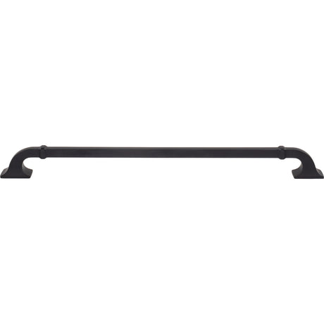 Top Knobs TK3316BLK Califon 12" Center to Center Bar Pull Flat Black