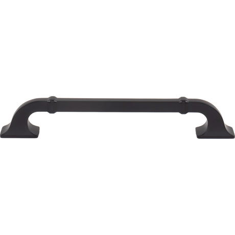 Top Knobs TK3313BLK Califon 6 5/16" Center to Center Bar Pull Flat Black
