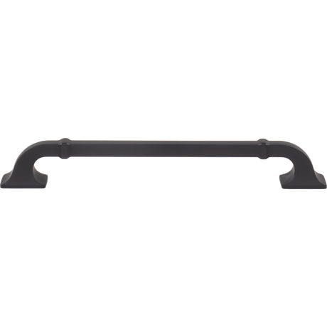 Top Knobs TK3314BLK Califon 7 9/16" Center to Center Bar Pull Flat Black