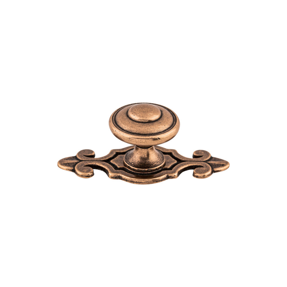 Top Knobs Canterbury 1 1/4" w/Backplate Diameter Mushroom Knob