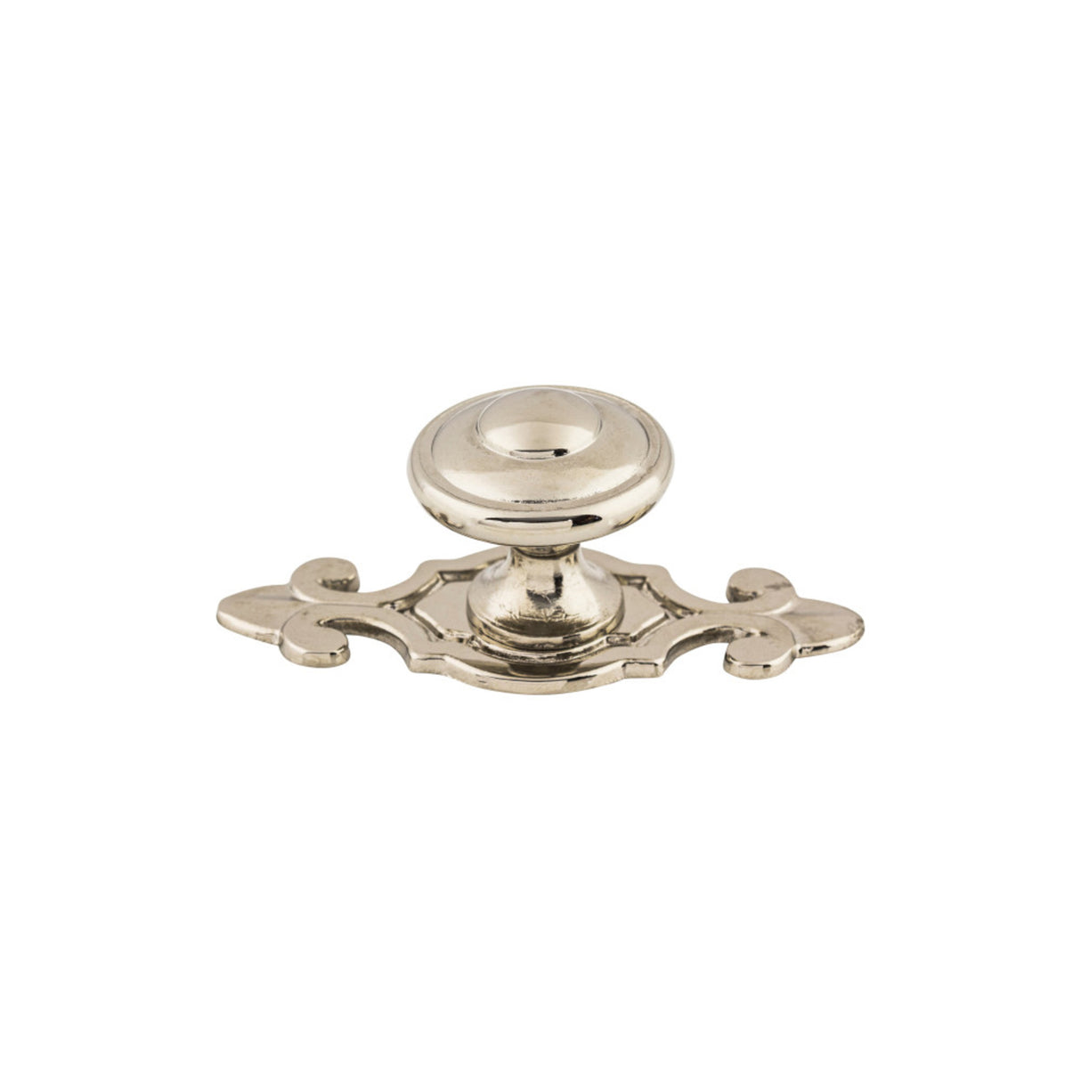 Top Knobs Canterbury 1 1/4" w/Backplate Diameter Mushroom Knob